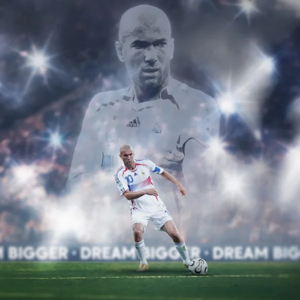 Zinedine Zidane Football Legend